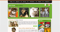 Desktop Screenshot of palamkennel.com